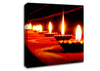 Flames Of Light Canvas Wall Art