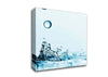 Blue Water Droplet Splash Canvas Wall Art