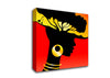 African Female Home Lands Canvas Wall Art