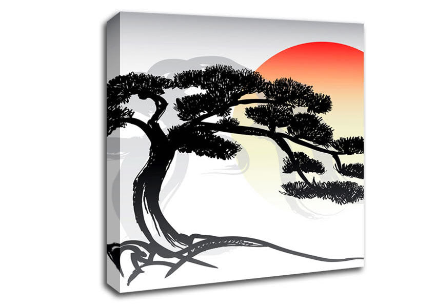 Bonsai Tree Canvas Wall Art