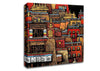 Tibetan Art Houses Canvas Wall Art