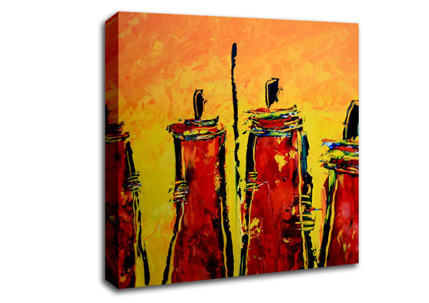 Masai Tribe Canvas Wall Art