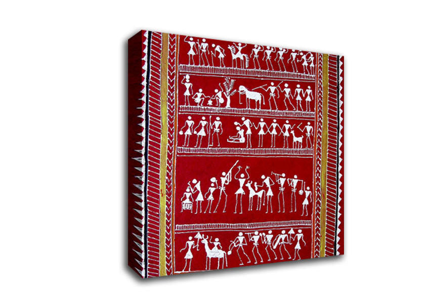Aboriginal Saura Canvas Wall Art