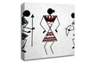 Warli-Albergo Dreams Canvas Wall Art