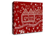 Aboriginal Warli Tribal Village Celebrations Canvas Wall Art