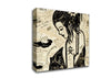 Japanese Geisha Girl Canvas Wall Art