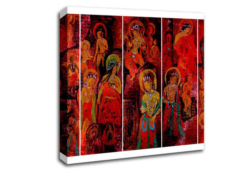 Tibetan Women Canvas Wall Art