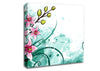 Pink Flowers Canvas Wall Art
