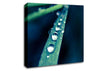 Grass Dew Macro Canvas Wall Art