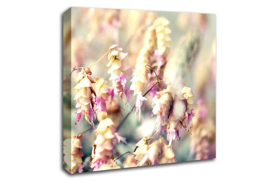 Wild Flowers In Spring Canvas Wall Art