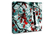 Snow Leaves Canvas Wall Art