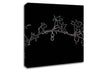 Abstarct Neon Floral 33 Canvas Wall Art