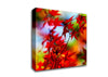 Red Autumn Leaves Canvas Wall Art