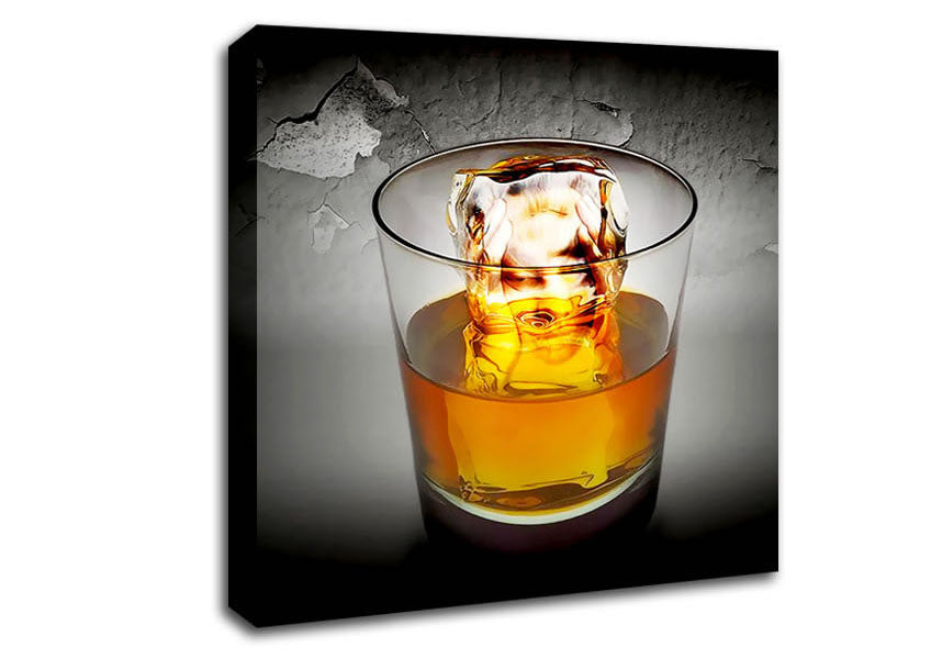 On The Rocks Canvas Wall Art