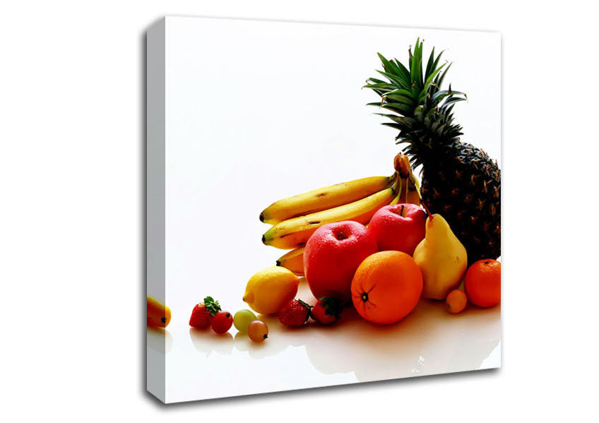 Fruit Basket Canvas Wall Art