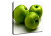 Shining Green Apples Canvas Wall Art