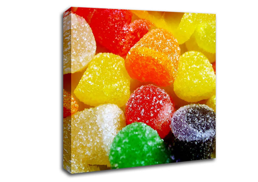 Jelly Tots Canvas Wall Art