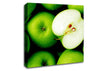 Green Apple Centre Canvas Wall Art