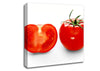 Red Tomato Sliced Canvas Wall Art