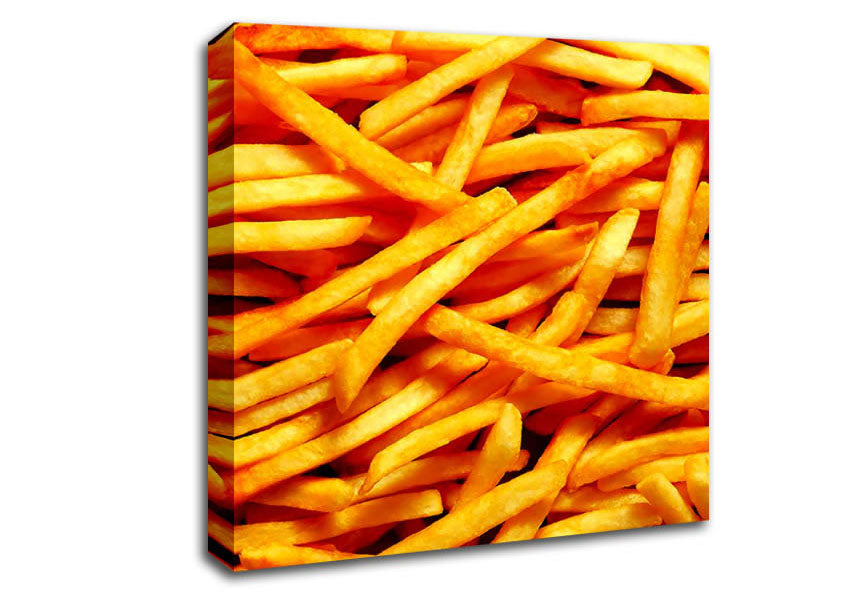 Any One For Chips Canvas Wall Art