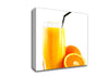 Orange Juice Canvas Wall Art