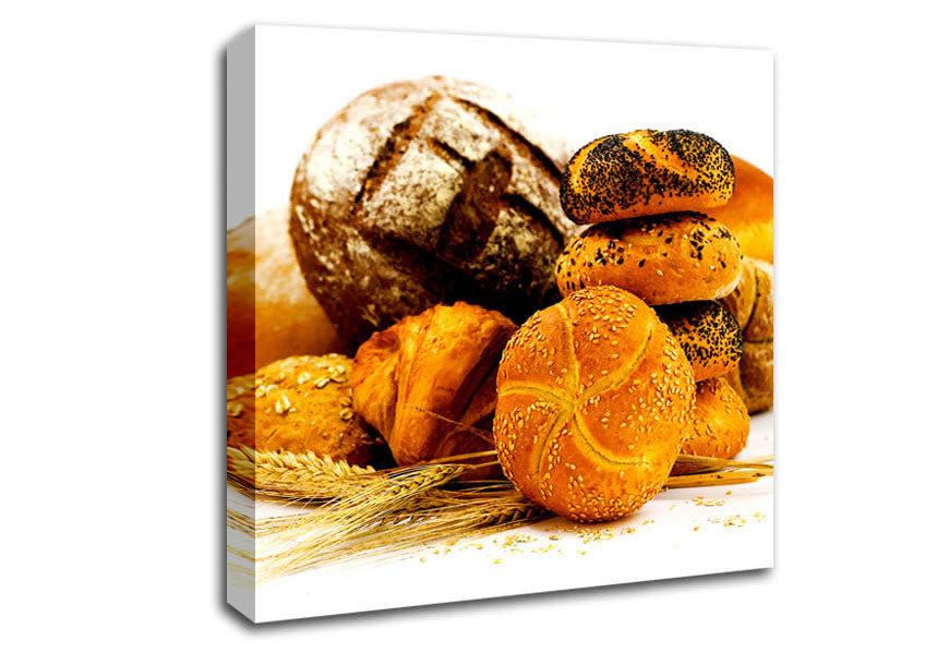 Bread Choice Canvas Wall Art