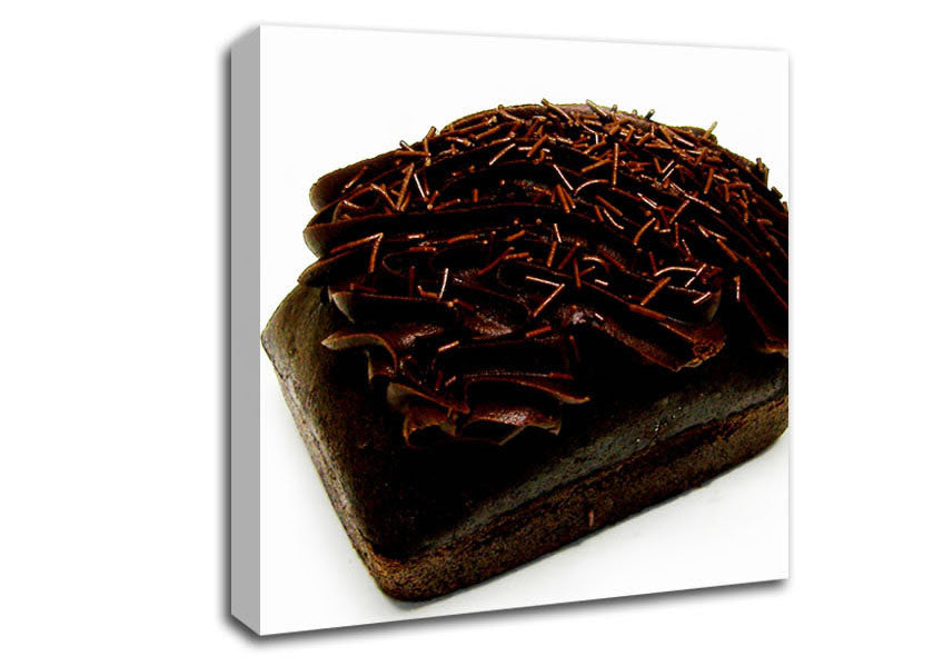 Chocolate Cake Heaven Canvas Wall Art