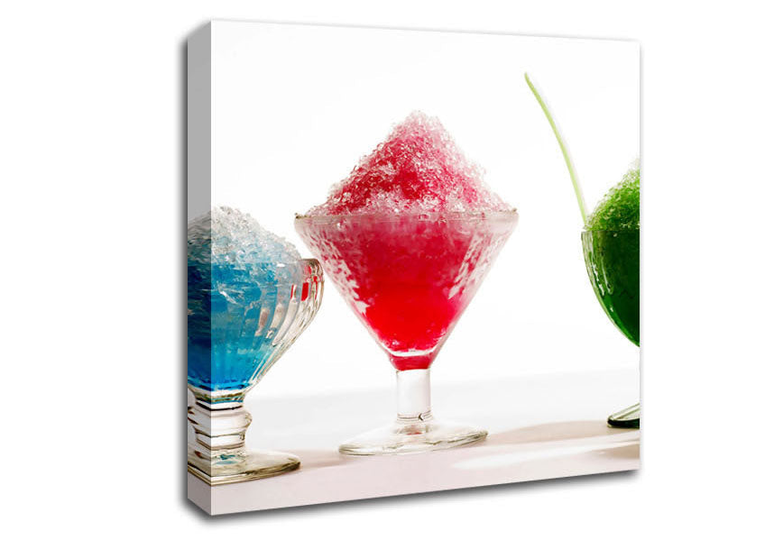 Sorbet Delight Canvas Wall Art
