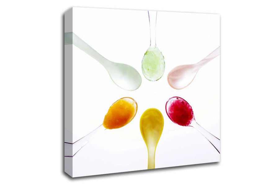 Sorbet Choice Canvas Wall Art