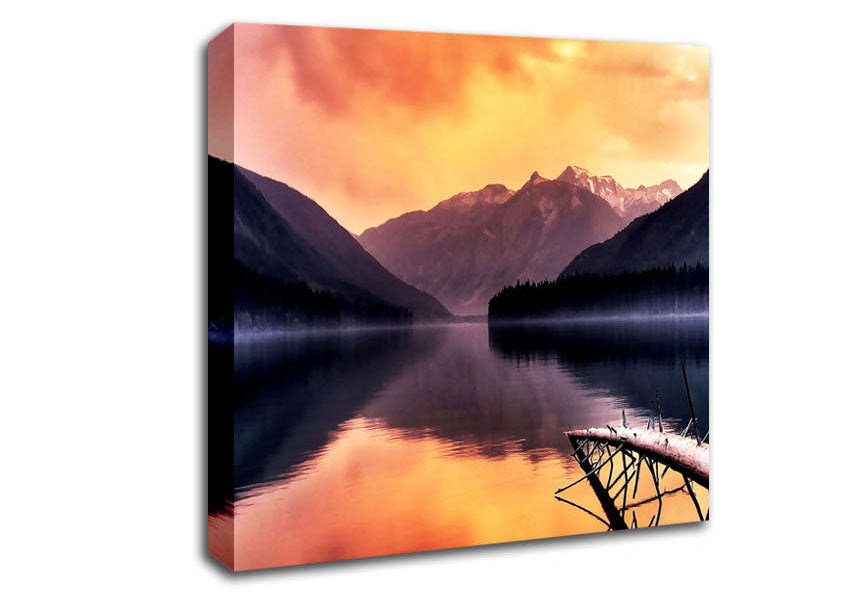 Lake Reflections Canvas Wall Art
