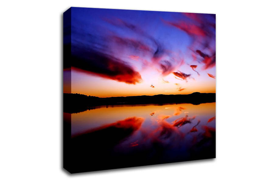 Mystical Lake Canvas Wall Art