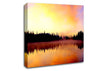 Lake Fog Tree Reflection Canvas Wall Art
