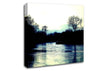 River At Dusk Canvas Wall Art