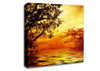 Ochre Lake Canvas Wall Art