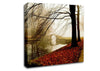 Morning Mist River Walk Canvas Wall Art
