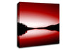 The Red Loch Canvas Wall Art