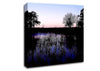 The Purple Morning Lake Canvas Wall Art