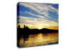 Sunrise Over The Mountain Canvas Wall Art