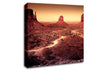 Dark Monument Valley Arizona Canvas Wall Art