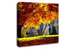 The Golden Autumn Tree Canvas Wall Art