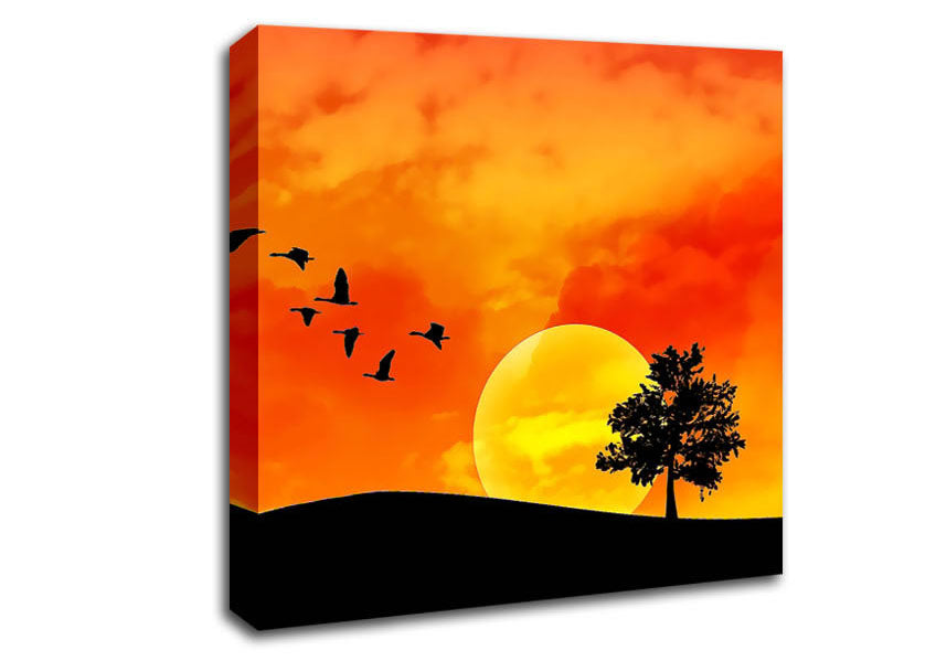 Migrate Canvas Wall Art