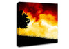 Fire Sky Red Canvas Wall Art