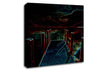 Abstract Pier Canvas Wall Art