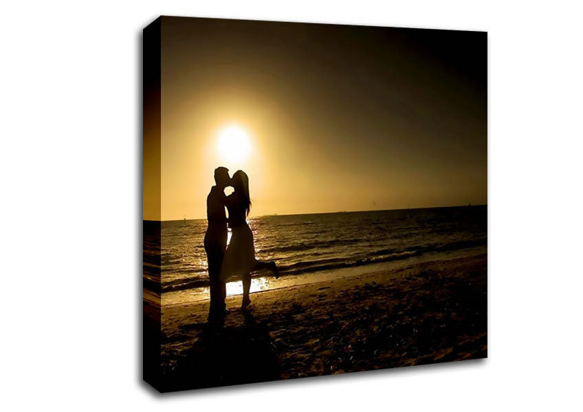 Beach Lovers Canvas Wall Art