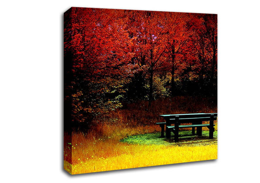 The Secret Garden Hideaway Canvas Wall Art