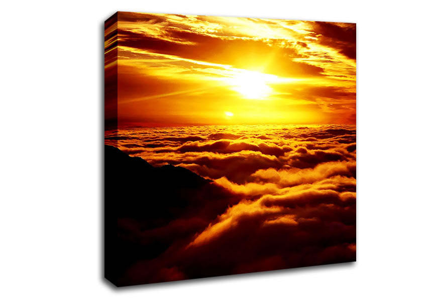 Heavens Gateway Canvas Wall Art
