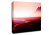 Pink Ocean Paradise Canvas Wall Art