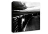 The Never Ending Pier B n W Canvas Wall Art