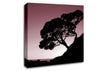Mauve Tree Canvas Wall Art