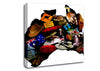 Australia Map Of Images Canvas Wall Art
